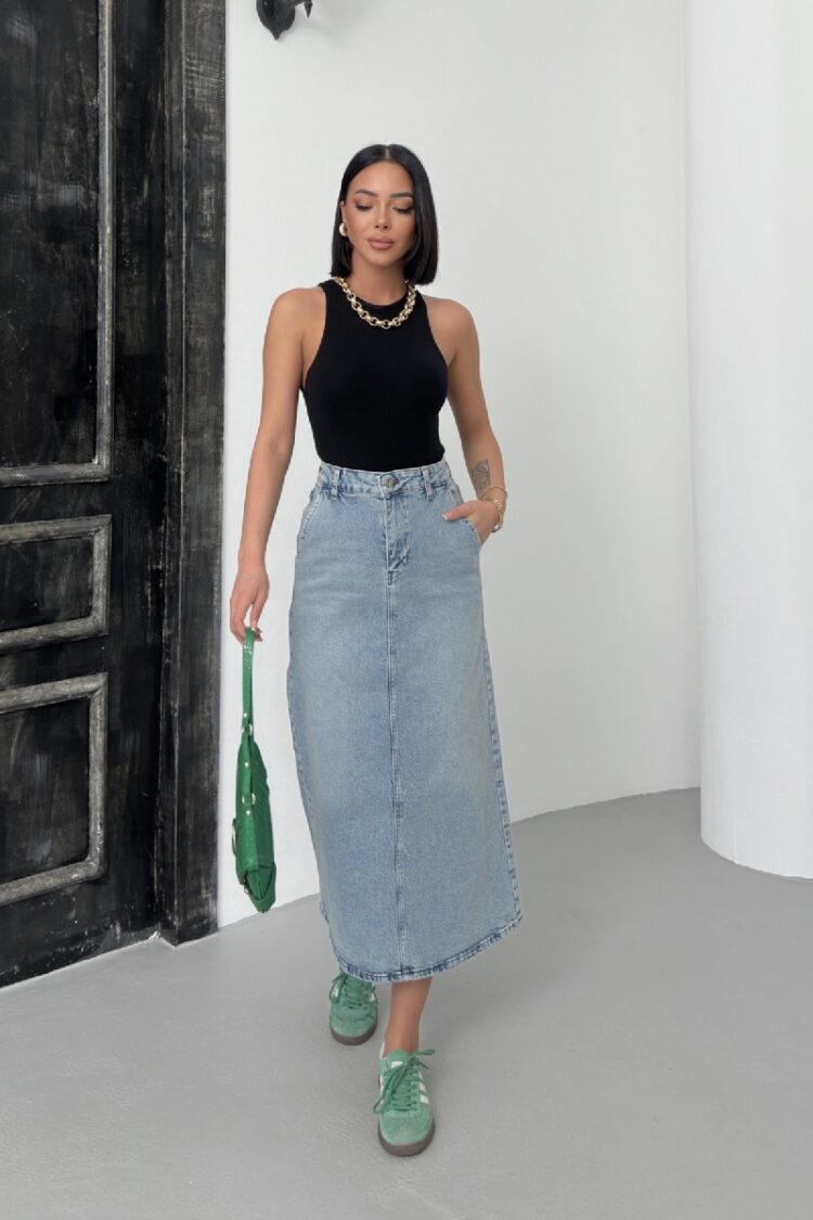 Classic Denim Skirt - Brand: XLove - Women & Kids, Baby Clothes Wholesale - TheBS Women