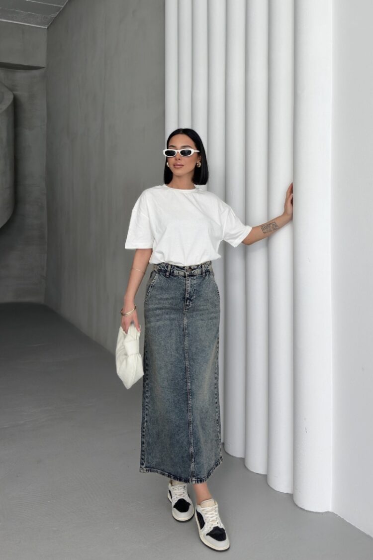 Classic Denim Skirt - Brand: XLove - Women & Kids, Baby Clothes Wholesale - TheBS Women