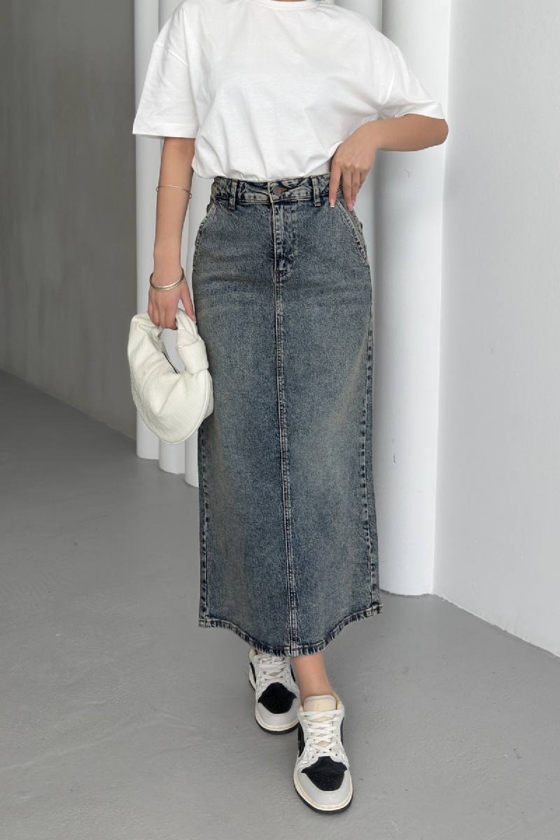 Classic Denim Skirt - Brand: XLove - Women & Kids, Baby Clothes Wholesale - TheBS Women