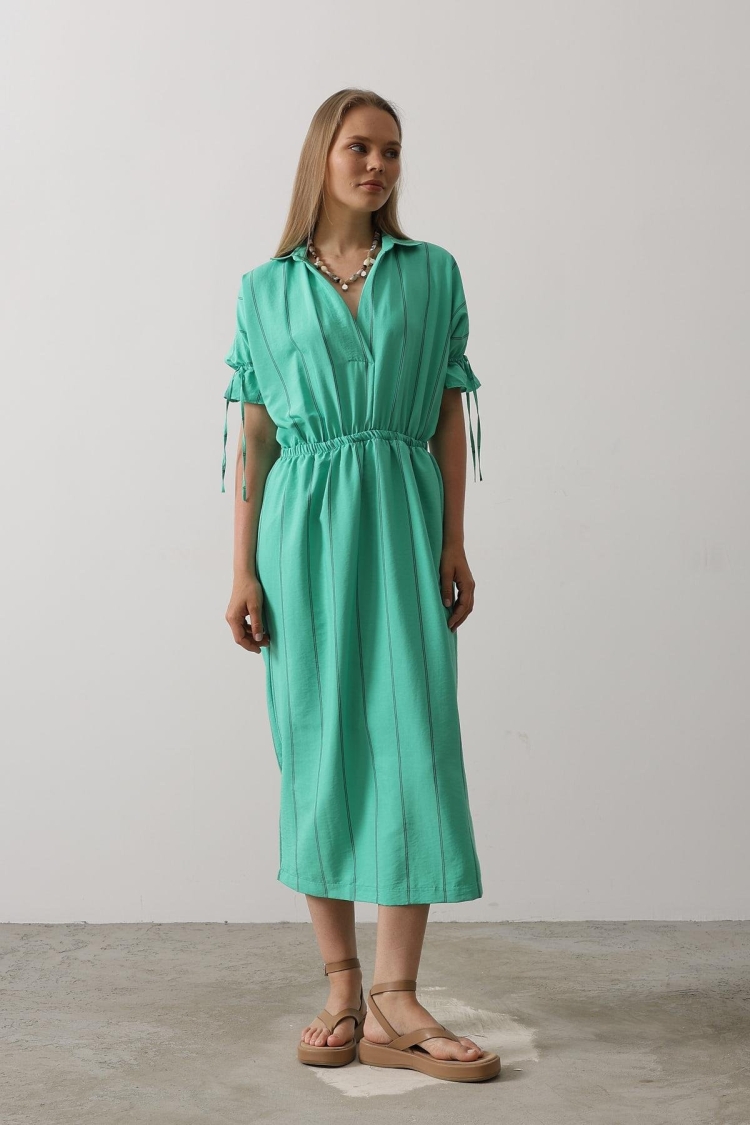 Elastic Waist Dress - Brand: Reyon - Women & Kids, Baby Clothes Wholesale - TheBS Women