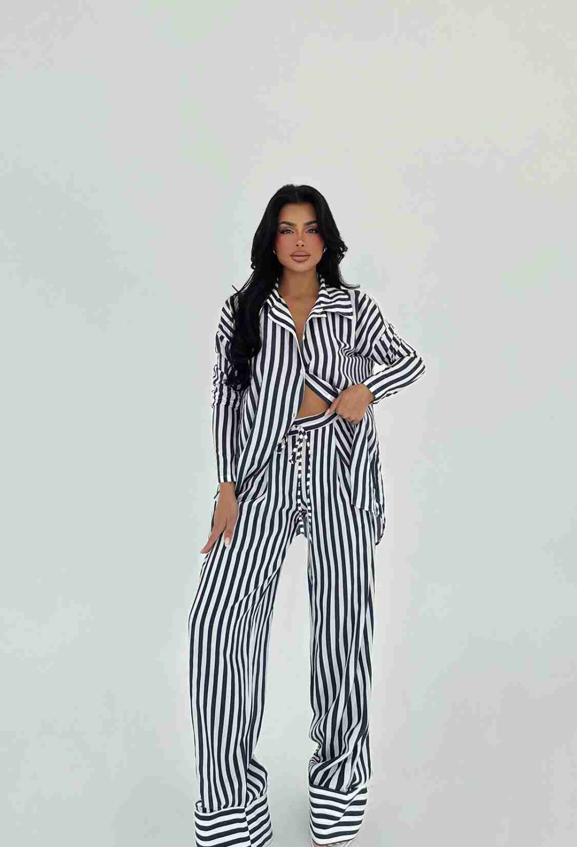 NavyTrouser Suit - Brand: EYYO ATELIER - Women & Kids, Baby Clothes Wholesale - TheBS Women