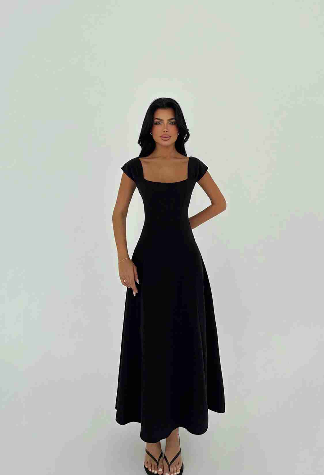 Strap Long Dress - Brand: EYYO ATELIER - Women & Kids, Baby Clothes Wholesale - TheBS Women