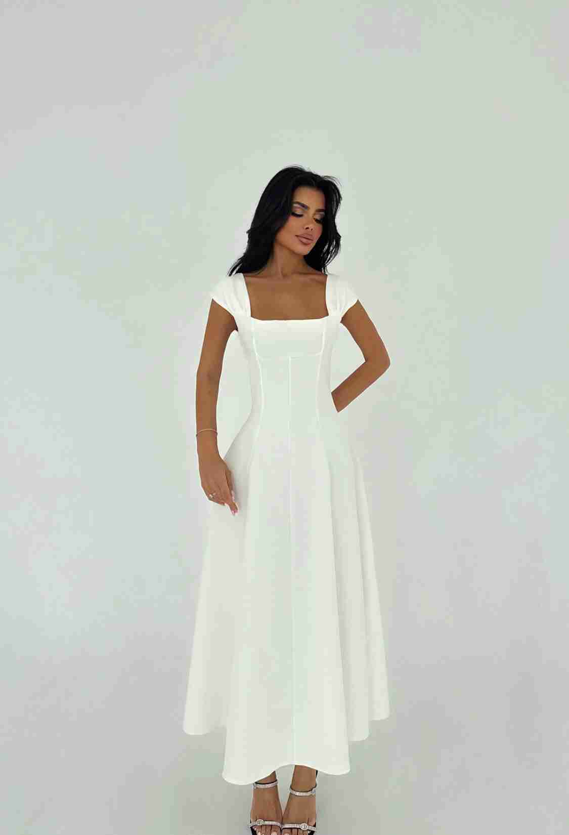 Strap Long Dress - Brand: EYYO ATELIER - Women & Kids, Baby Clothes Wholesale - TheBS Women