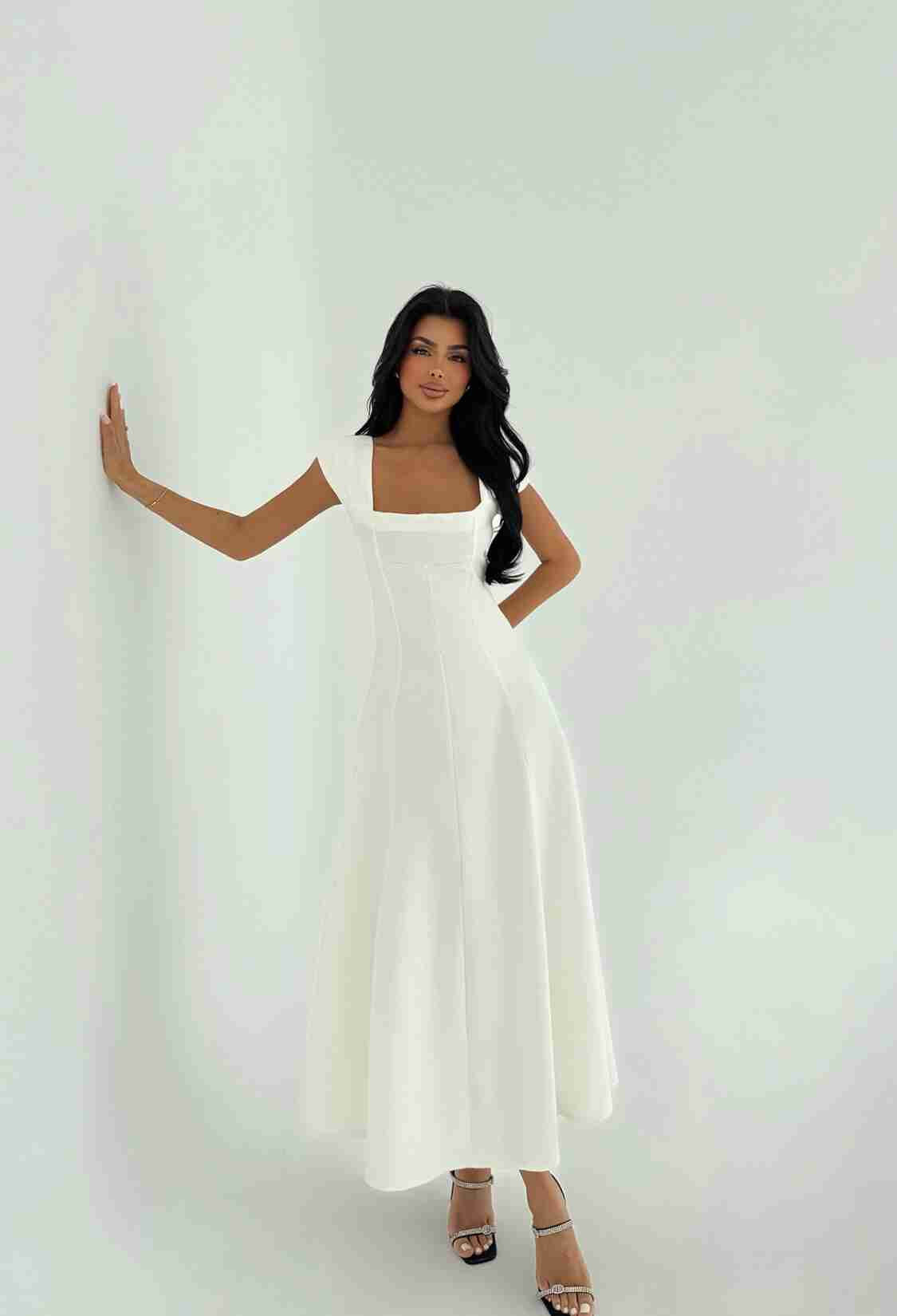 Strap Long Dress - Brand: EYYO ATELIER - Women & Kids, Baby Clothes Wholesale - TheBS Women