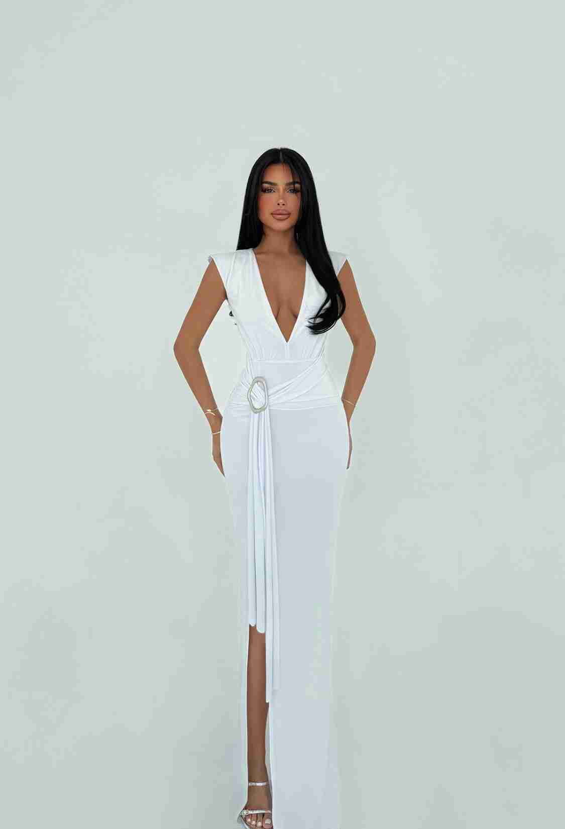 Basic Long Dress - Brand: EYYO ATELIER - Women & Kids, Baby Clothes Wholesale - TheBS Women