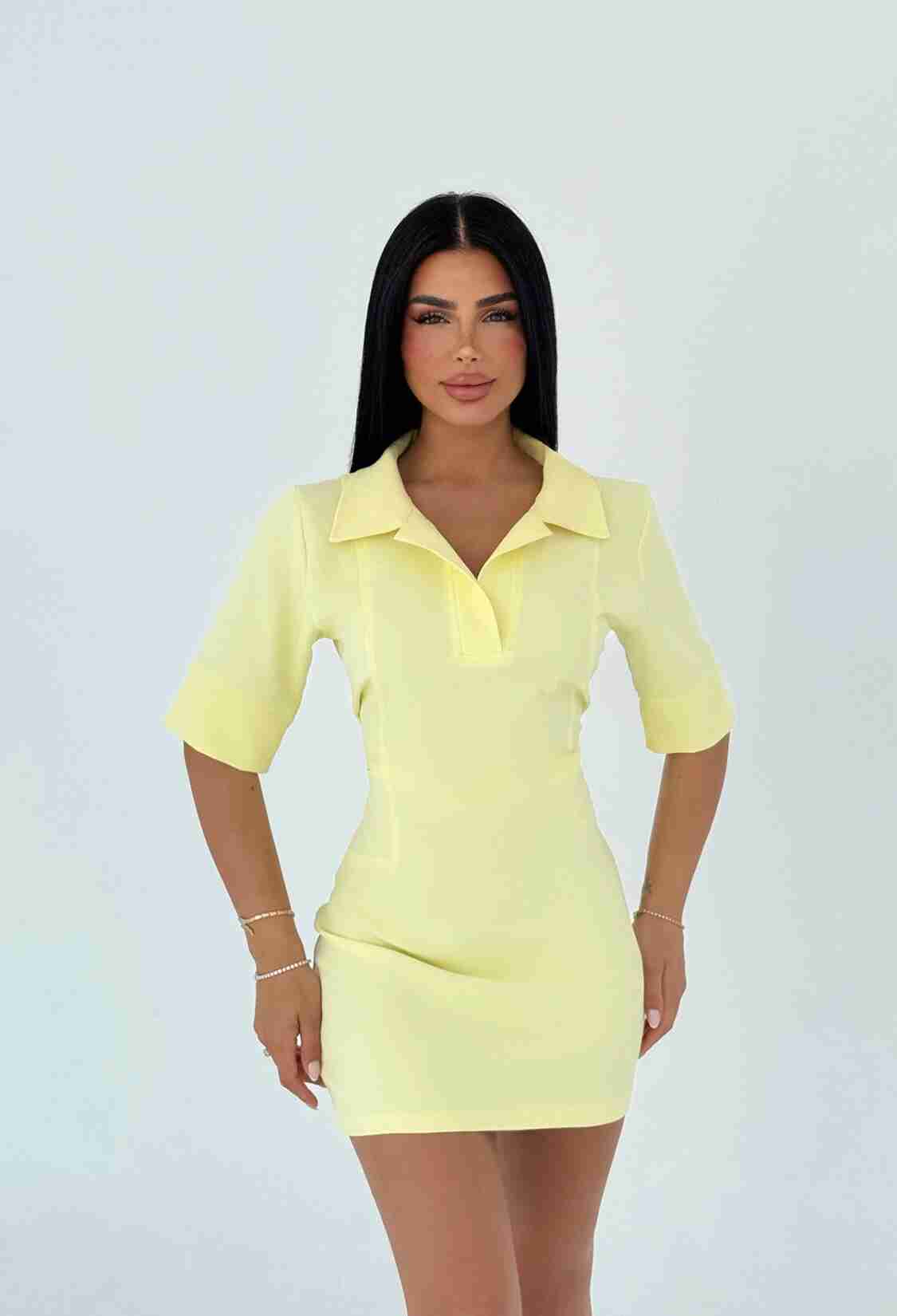 Shirt Collar Dress - Brand: EYYO ATELIER - Women & Kids, Baby Clothes Wholesale - TheBS Women