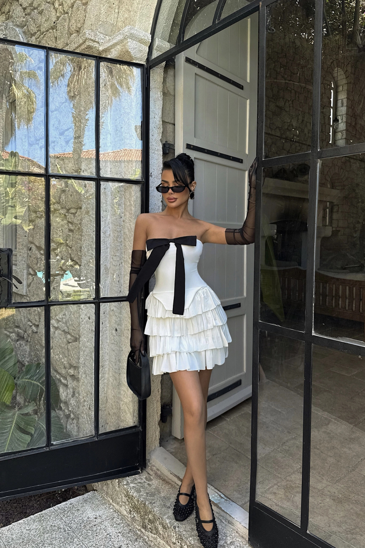Strapless Dress With Gloves - Brand: EYYO ATELIER - Women & Kids, Baby Clothes Wholesale - TheBS Women