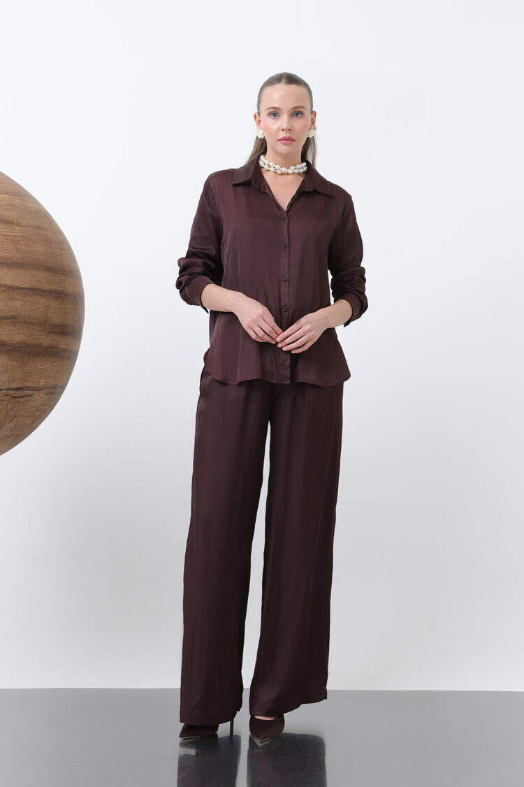 Women's Satin Tie Waist Pants - Brand: SOUL - Women & Kids, Baby Clothes Wholesale - TheBS Women