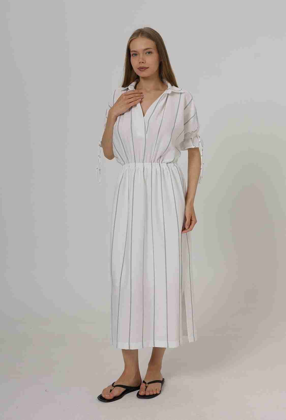 Elastic Waist Dress - Brand: Reyon - Women & Kids, Baby Clothes Wholesale - TheBS Women