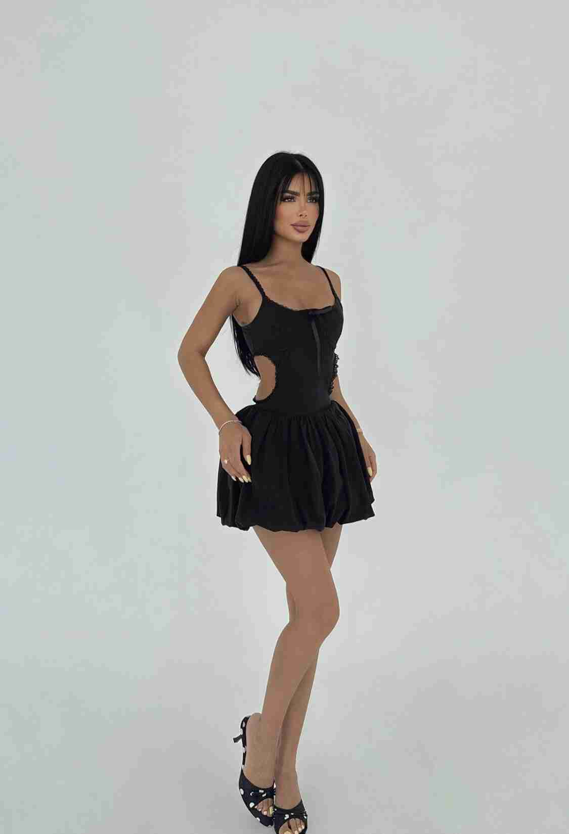Strap Mini Dress - Brand: EYYO ATELIER - Women & Kids, Baby Clothes Wholesale - TheBS Women