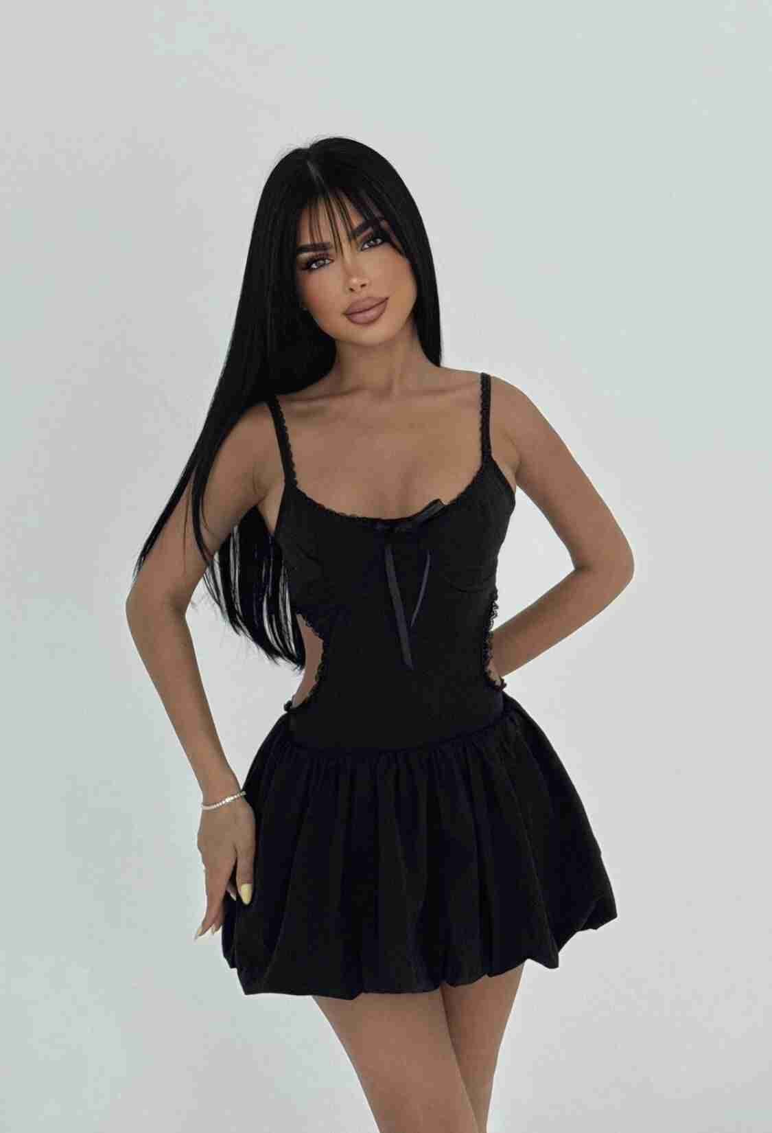 Strap Mini Dress - Brand: EYYO ATELIER - Women & Kids, Baby Clothes Wholesale - TheBS Women