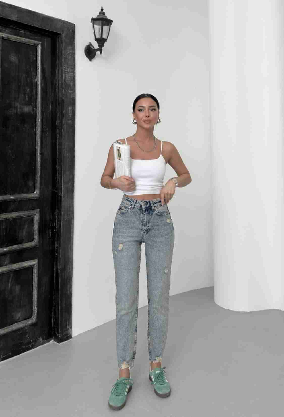 Leg Mom Fit Jeans - Brand: XLove - Women & Kids, Baby Clothes Wholesale - TheBS Women