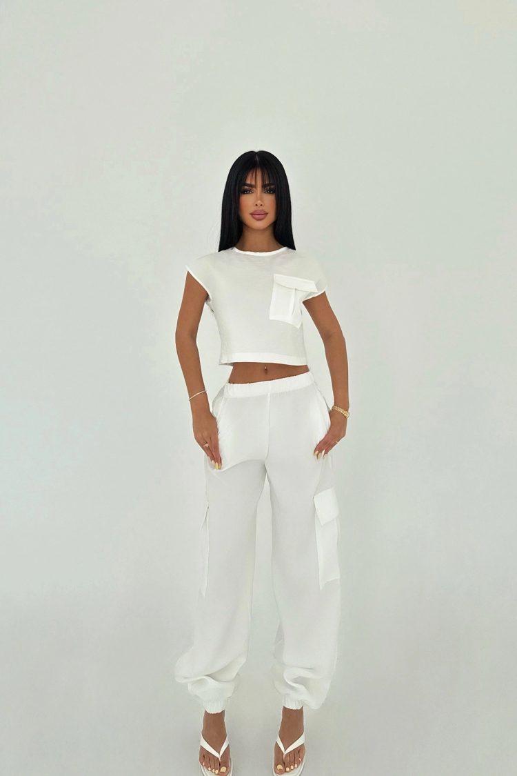 Pocket Detail Trouser Suit - Brand: EYYO ATELIER - Women & Kids, Baby Clothes Wholesale - TheBS Women