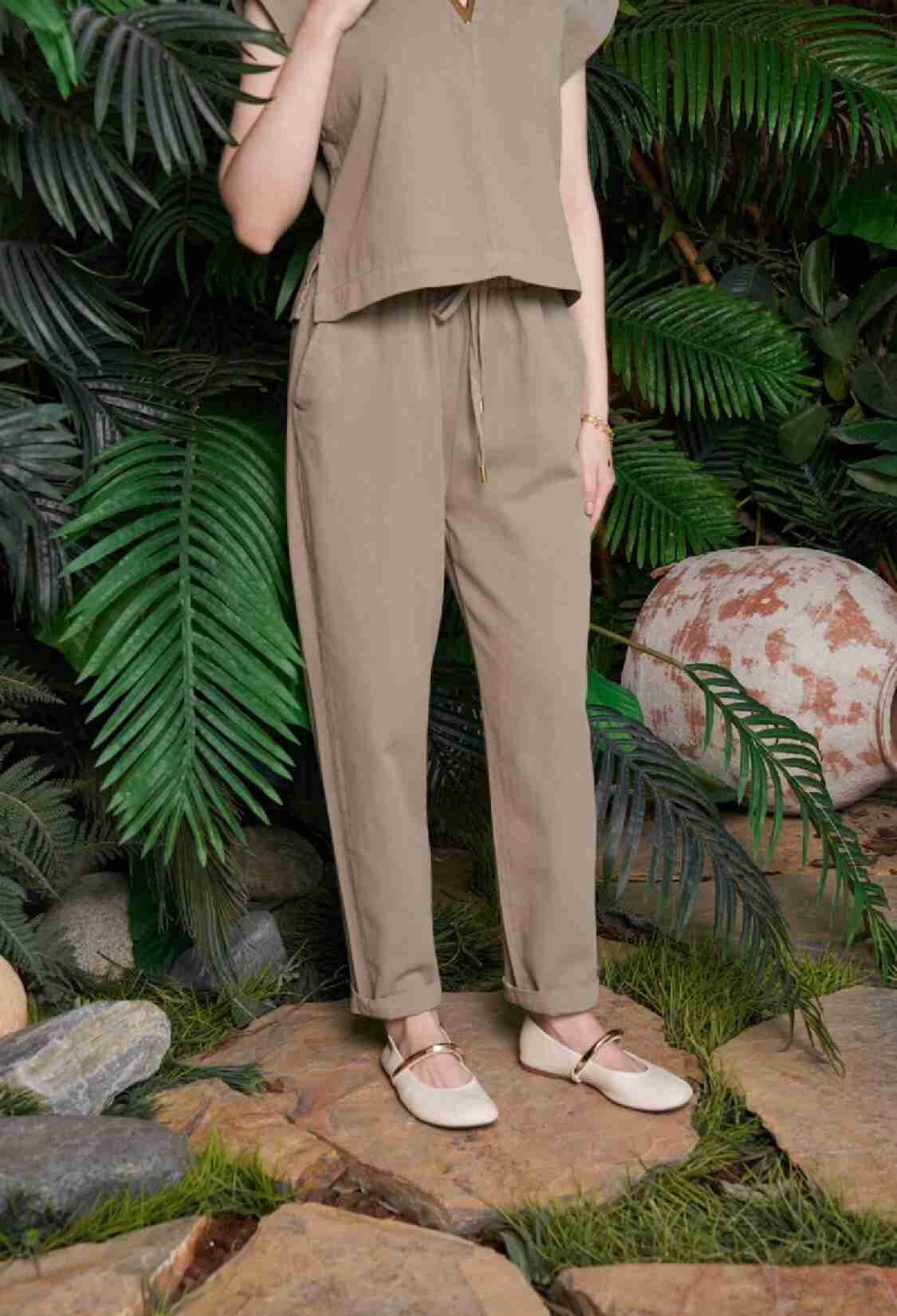 Carrot Linen Pants - Brand: XLove - Women & Kids, Baby Clothes Wholesale - TheBS Women