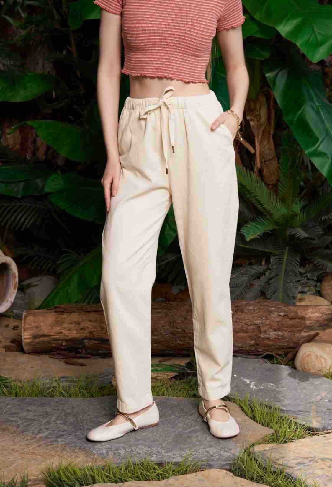 Carrot Linen Pants - Brand: XLove - Women & Kids, Baby Clothes Wholesale - TheBS Women