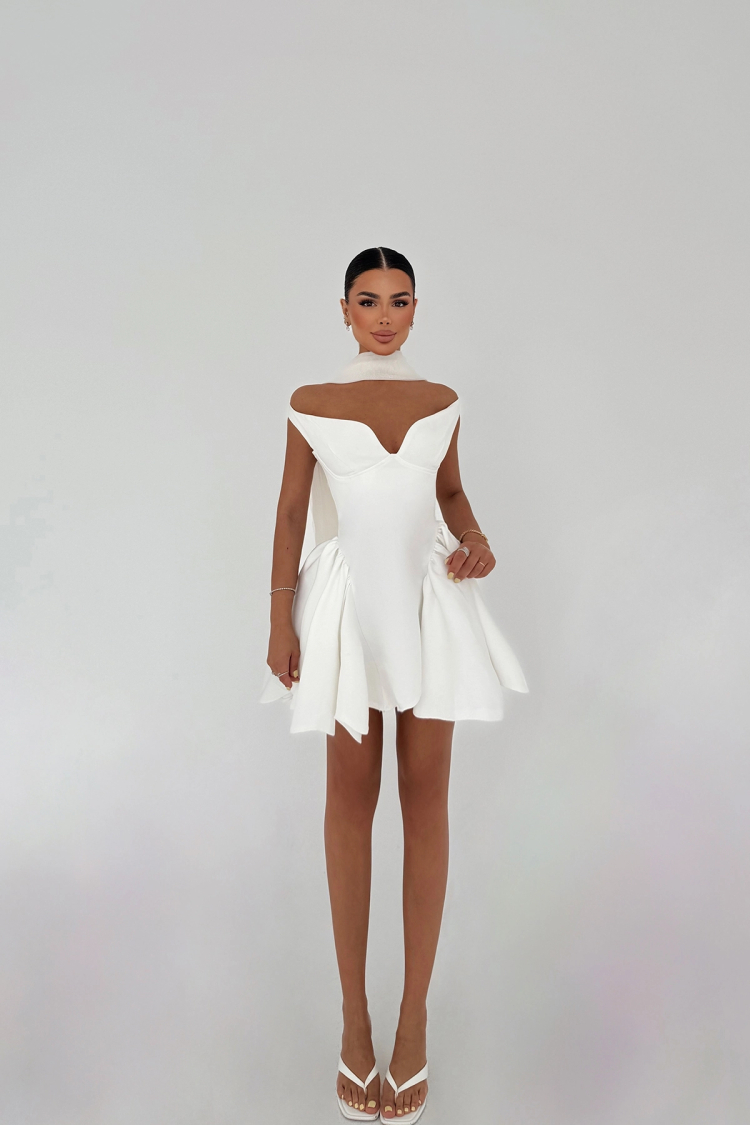 Back Detail Mini Dress - Brand: EYYO ATELIER - Women & Kids, Baby Clothes Wholesale - TheBS Women