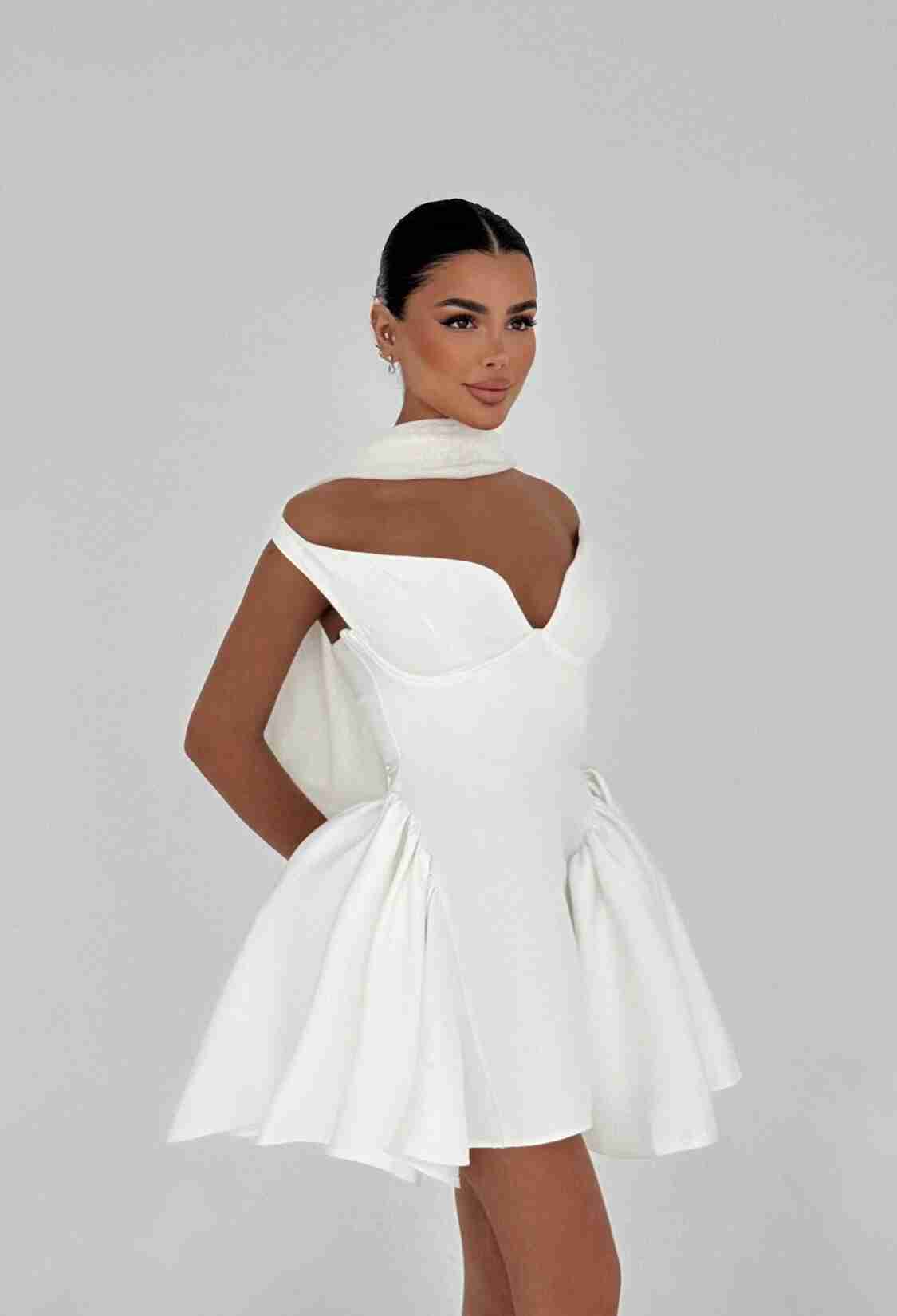 Back Detail Mini Dress - Brand: EYYO ATELIER - Women & Kids, Baby Clothes Wholesale - TheBS Women
