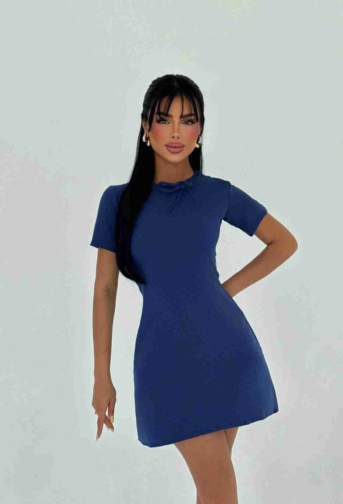 NavyFit And Flare Mini Dress - Brand: EYYO ATELIER - Women & Kids, Baby Clothes Wholesale - TheBS Women