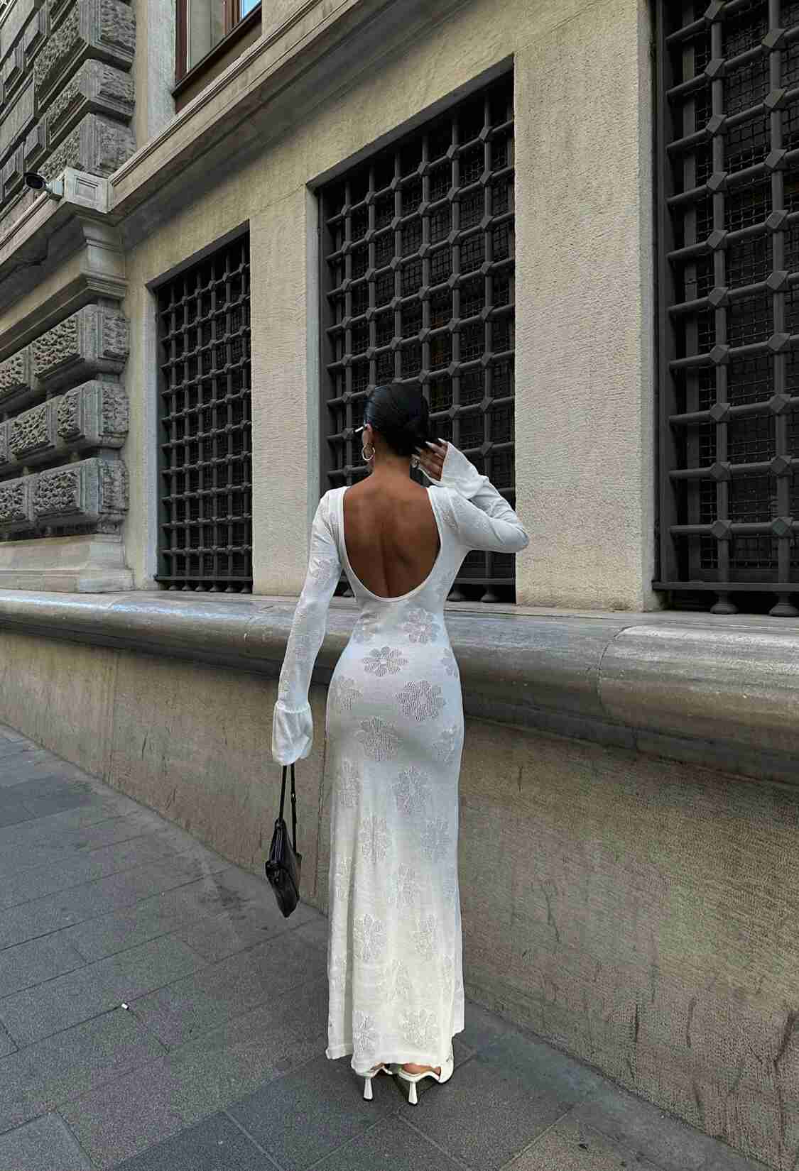 Backless Knit Dress - Brand: Sobe Istanbul - Women & Kids, Baby Clothes Wholesale - TheBS Women