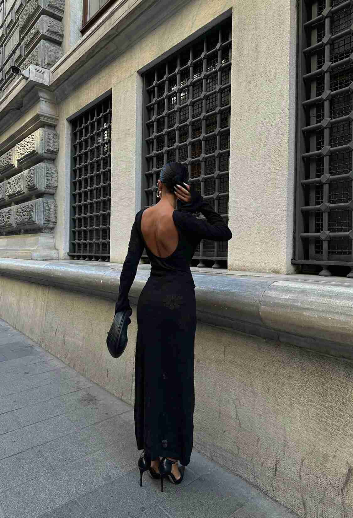 Backless Knit Dress - Brand: Sobe Istanbul - Women & Kids, Baby Clothes Wholesale - TheBS Women