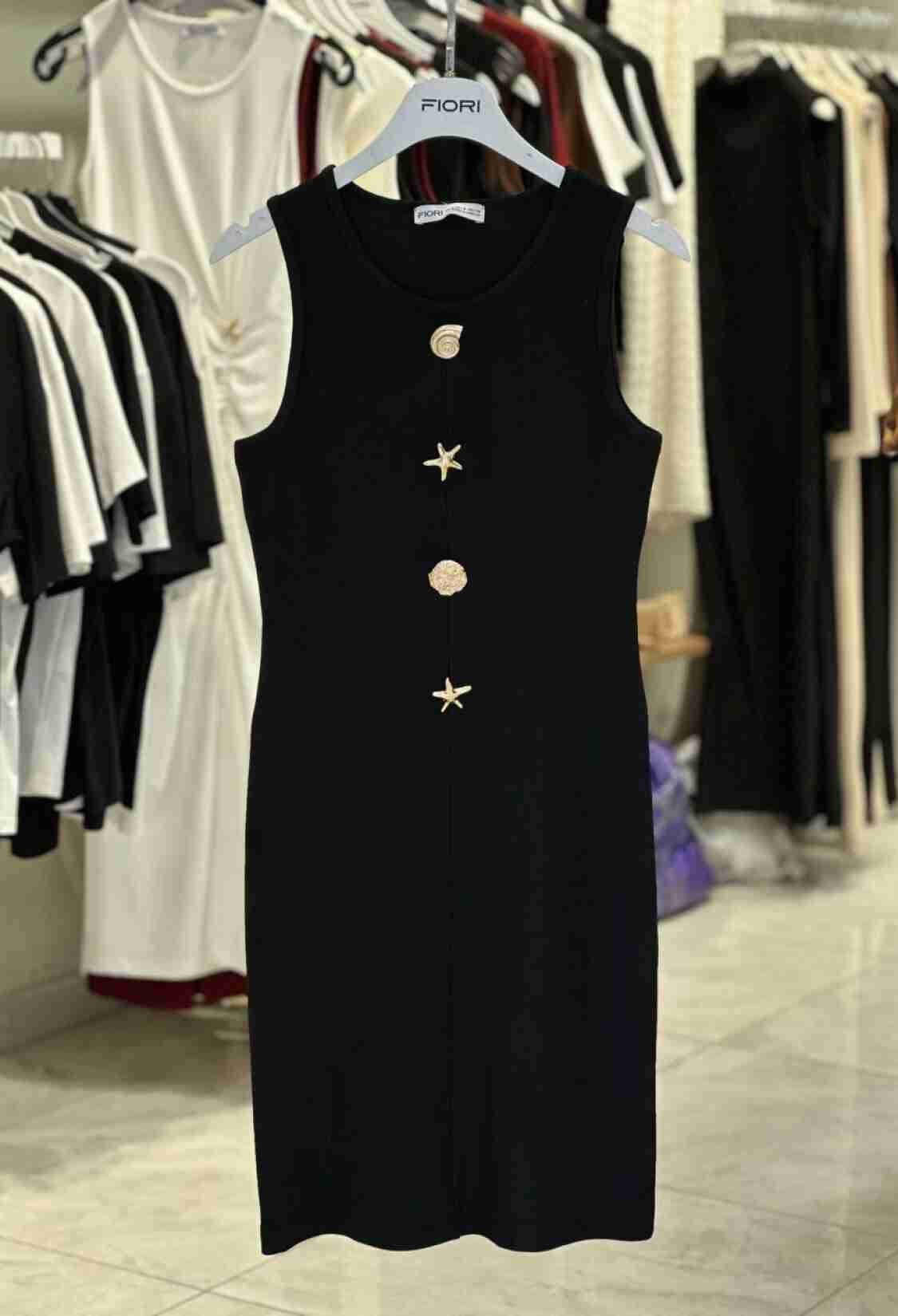 Sheath Dress With Cap Sleeves - Brand: Fiori - Women & Kids, Baby Clothes Wholesale - TheBS Women
