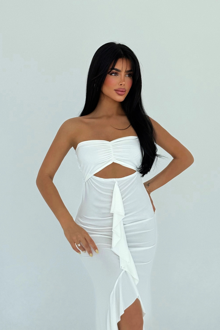 Strapless Sleeveless Bodycon Dress - Brand: EYYO ATELIER - Women & Kids, Baby Clothes Wholesale - TheBS Women