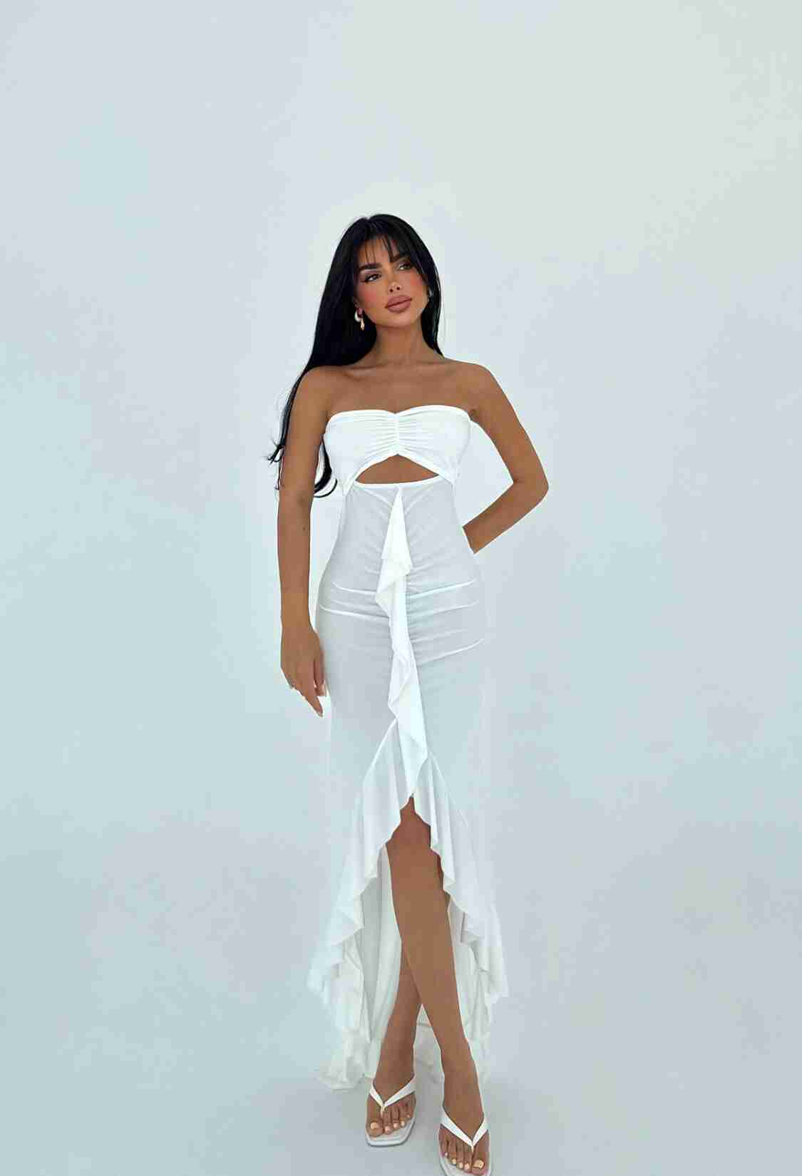 Strapless Sleeveless Bodycon Dress - Brand: EYYO ATELIER - Women & Kids, Baby Clothes Wholesale - TheBS Women