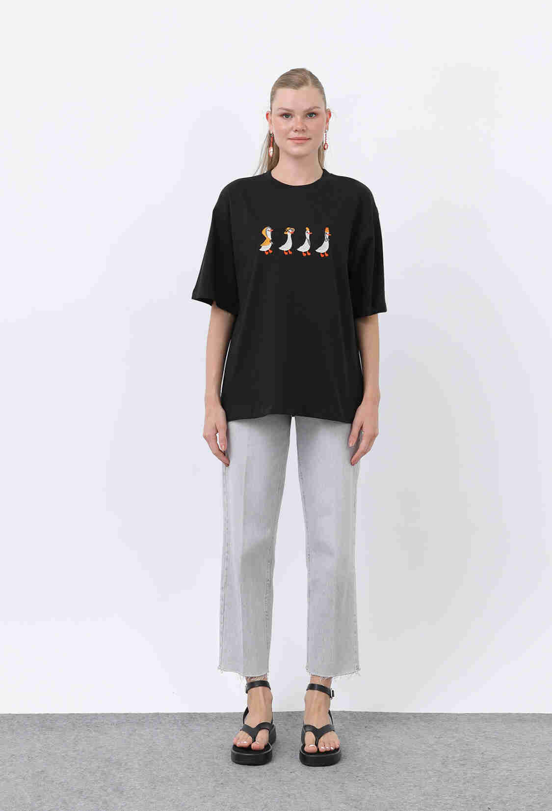 Casual Oversized Tshirt With Half Sleeves - Brand: SOUL - Women & Kids, Baby Clothes Wholesale - TheBS Women