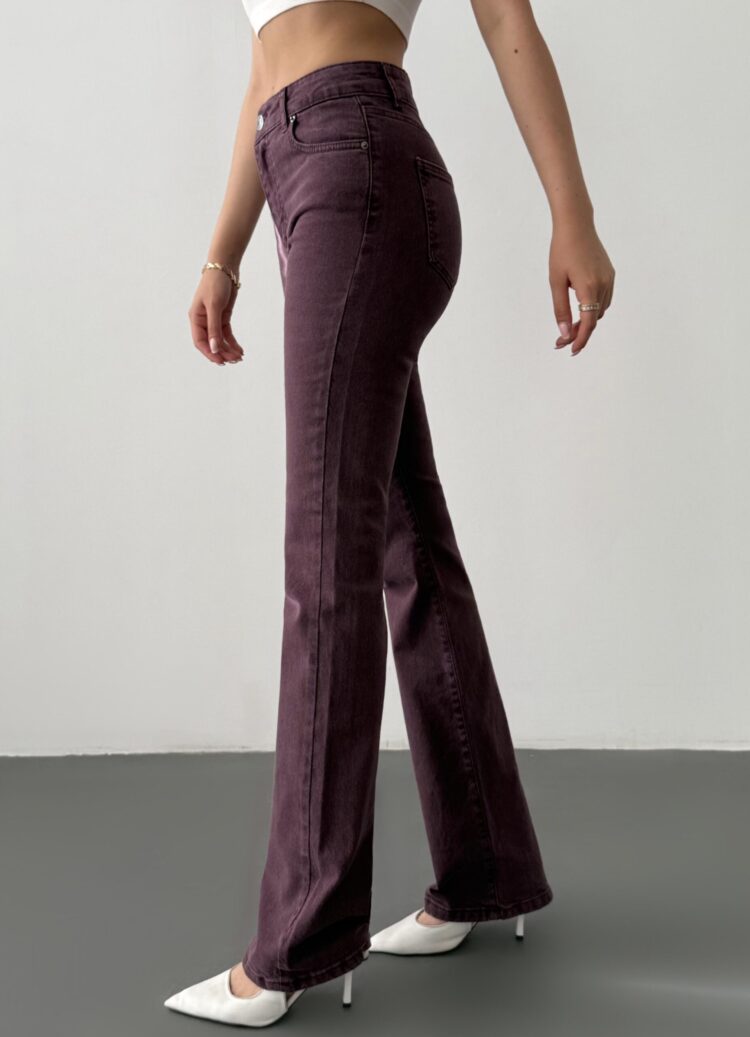 Jeans Bootcut Flare Leg High Waist - Brand: LACARINO - Women & Kids, Baby Clothes Wholesale - TheBS Women