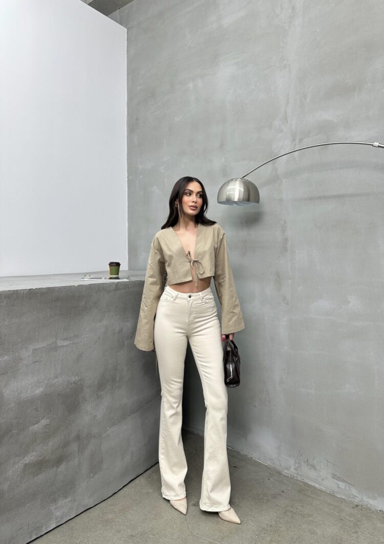 Elegant Casual Jeans With Flare Leg - Brand: LACARINO - Women & Kids, Baby Clothes Wholesale - TheBS Women