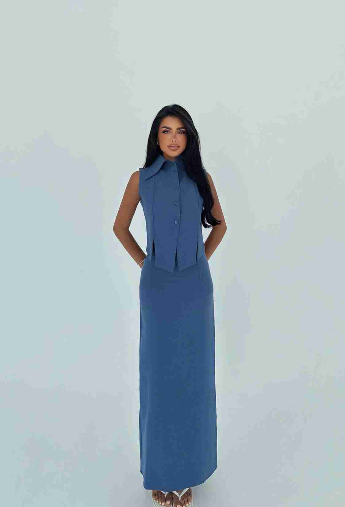 ElegantSet With Buttoned Closure - Brand: EYYO ATELIER - Women & Kids, Baby Clothes Wholesale - TheBS Women