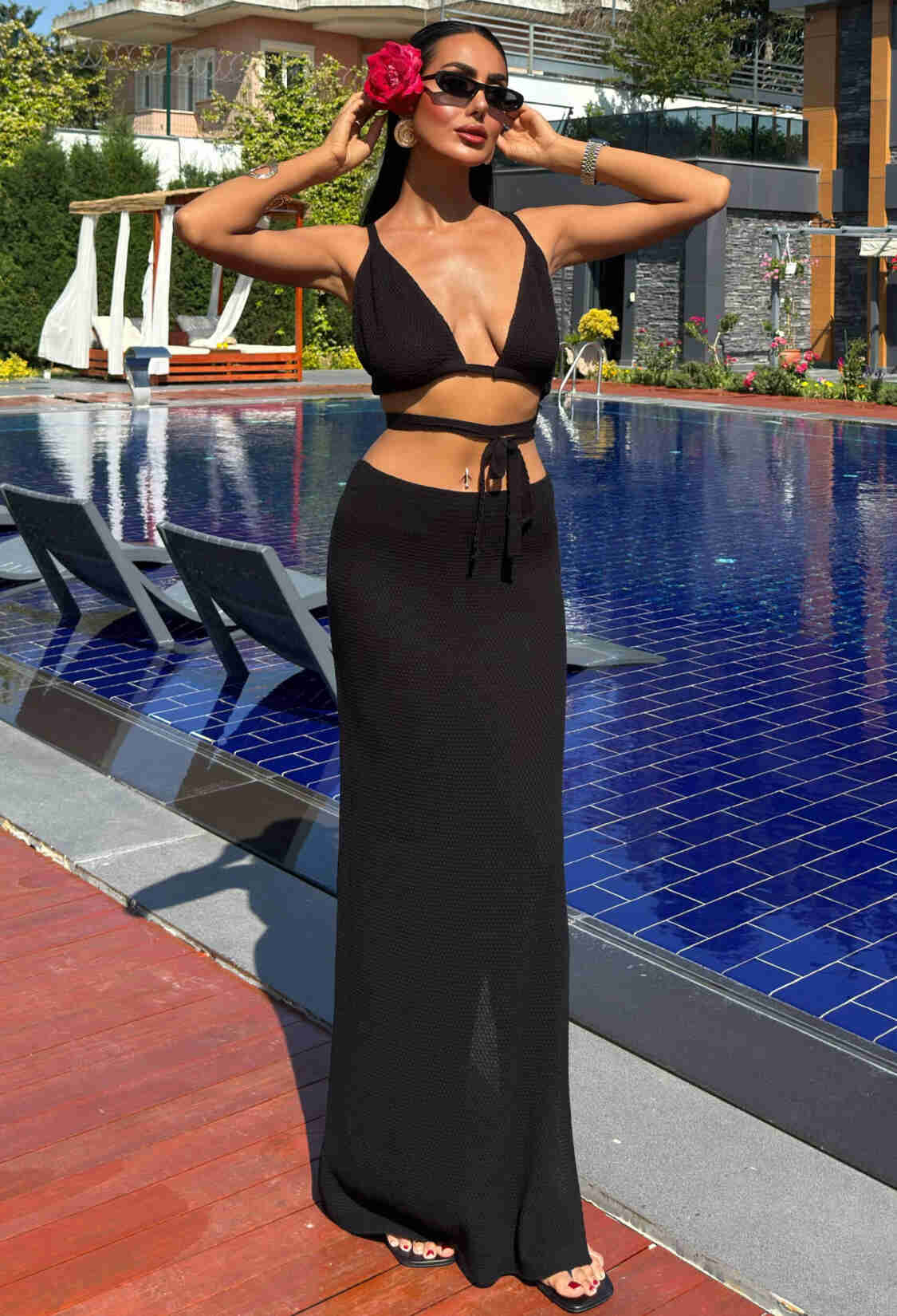 Openwork Double Suit - Brand: Sobe Istanbul - Women & Kids, Baby Clothes Wholesale - TheBS Women