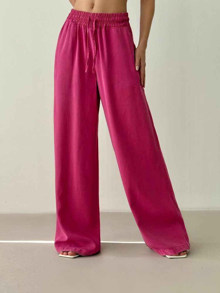 Palazzo Pants With High Waist And Wide Leg - Brand: LACARINO - Women & Kids, Baby Clothes Wholesale - TheBS Women