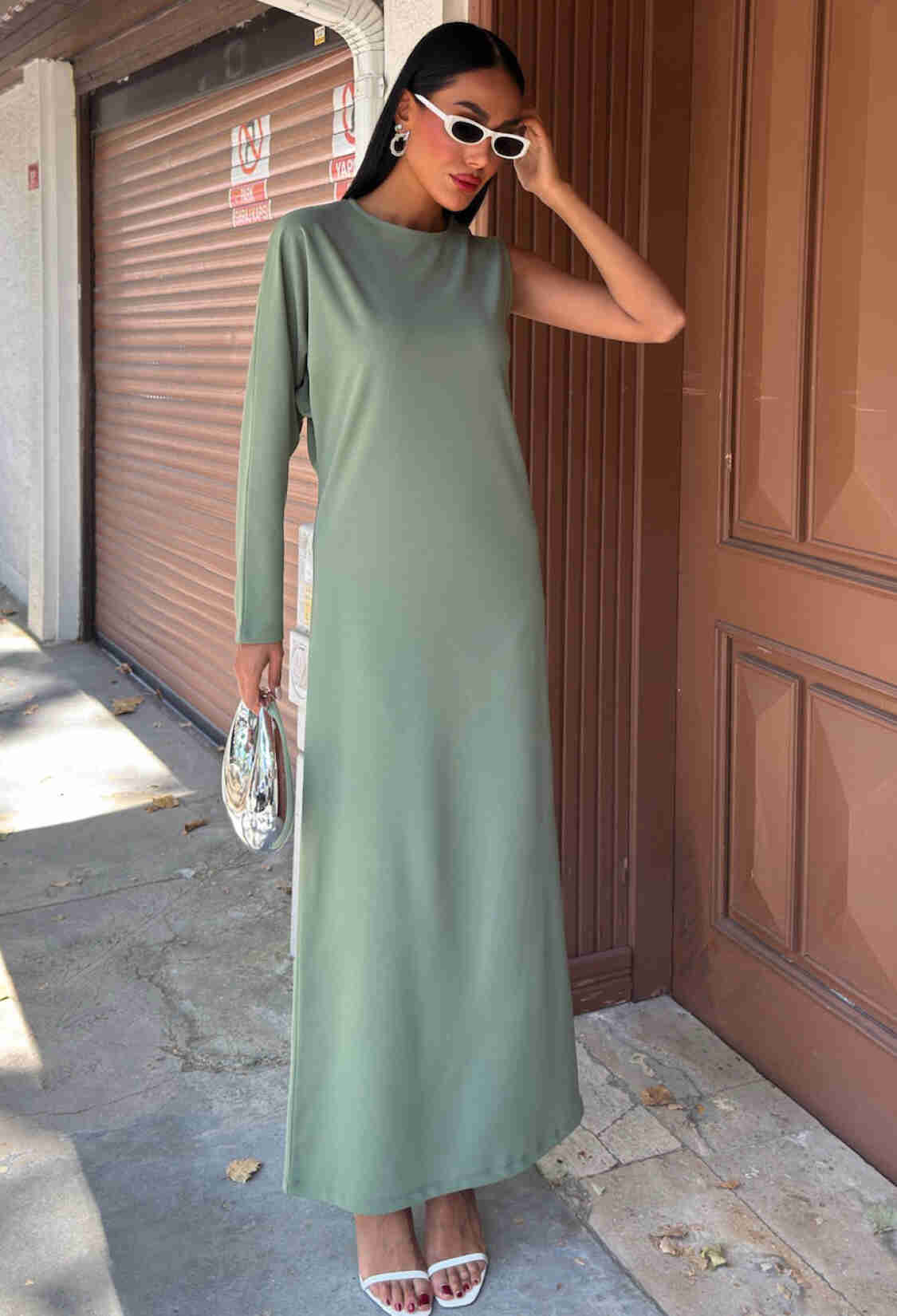 Dress - Green - Brand: Sobe Istanbul - Women & Kids, Baby Clothes Wholesale - TheBS Women