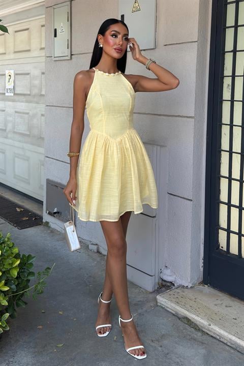 Sleeveless Fit And Flare Mini Dress - Brand: Sobe Istanbul - Women & Kids, Baby Clothes Wholesale - TheBS Women