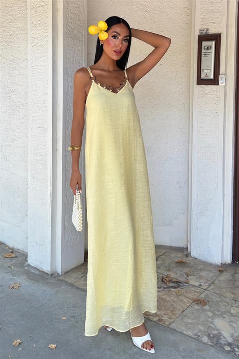 Slip Dress With Cap Sleeves - Brand: Sobe Istanbul - Women & Kids, Baby Clothes Wholesale - TheBS Women
