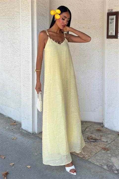 Slip Dress With Cap Sleeves - Brand: Sobe Istanbul - Women & Kids, Baby Clothes Wholesale - TheBS Women