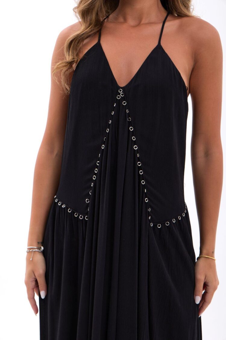 Sexy Elegant Sleeveless Maxi Slip Dress - Brand: Fame - Women & Kids, Baby Clothes Wholesale - TheBS Women