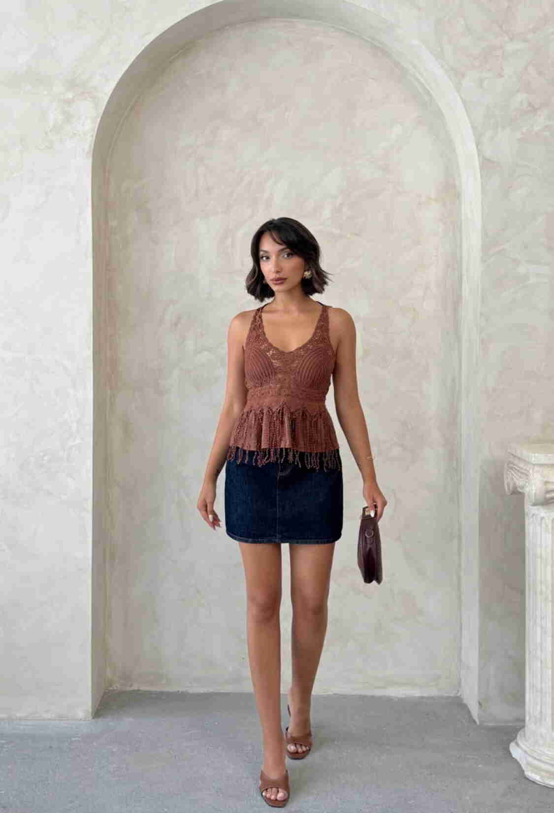 Slim Fit V-Neck Sleeveless Cap Sleeve Blouse - Brand: Topshow - Women & Kids, Baby Clothes Wholesale - TheBS Women