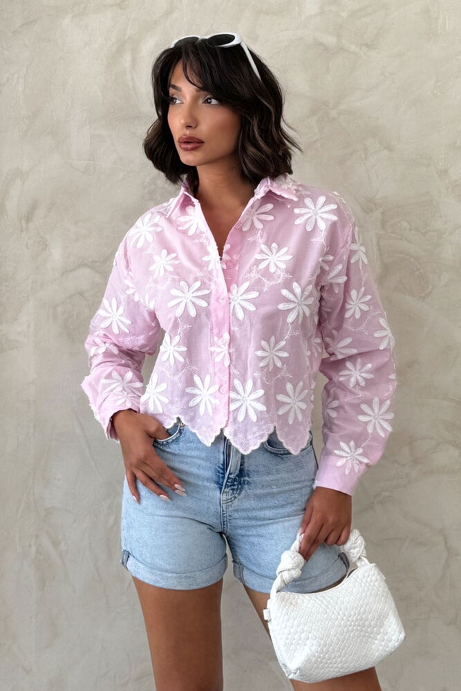 Casual Floral Buttoned Shirt - Brand: Topshow - Women & Kids, Baby Clothes Wholesale - TheBS Women