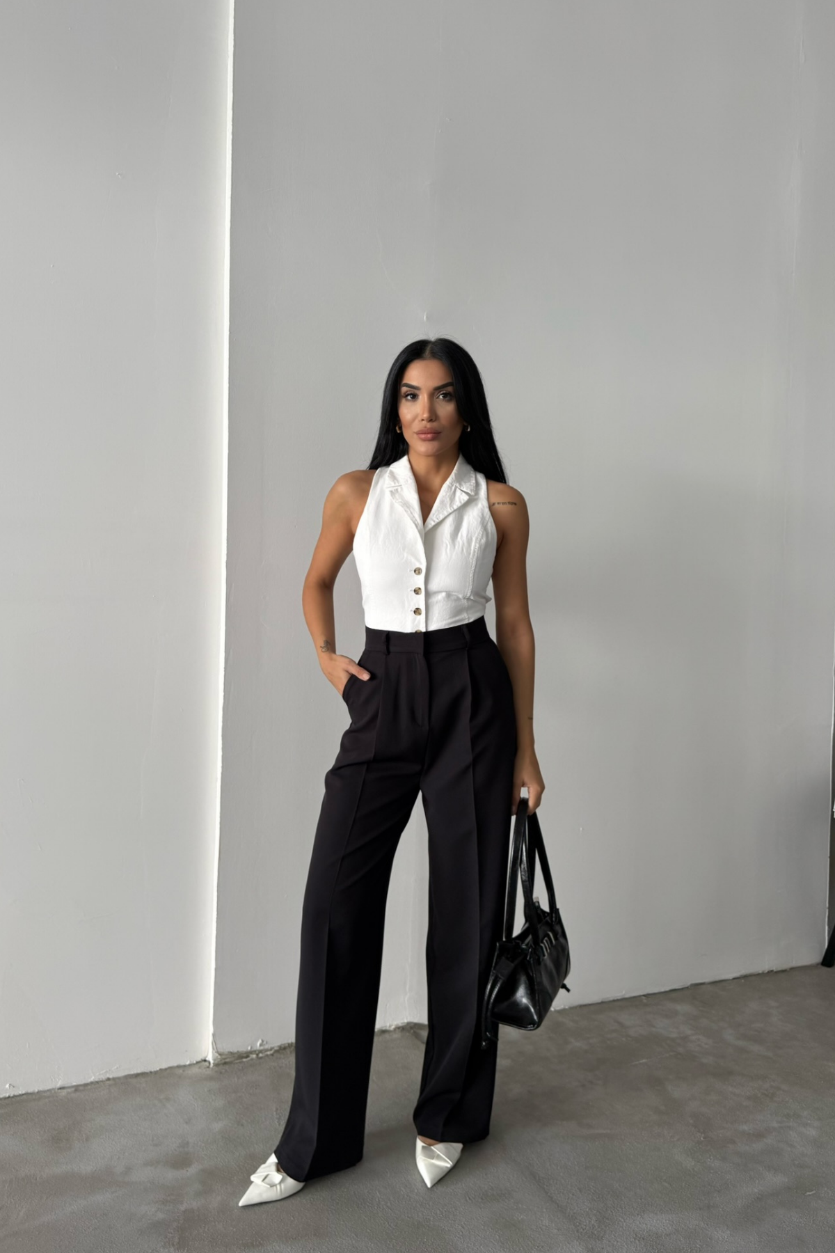 High Waist Tapered Carrot Pants - Brand: Ello - Women & Kids, Baby Clothes Wholesale - TheBS Women