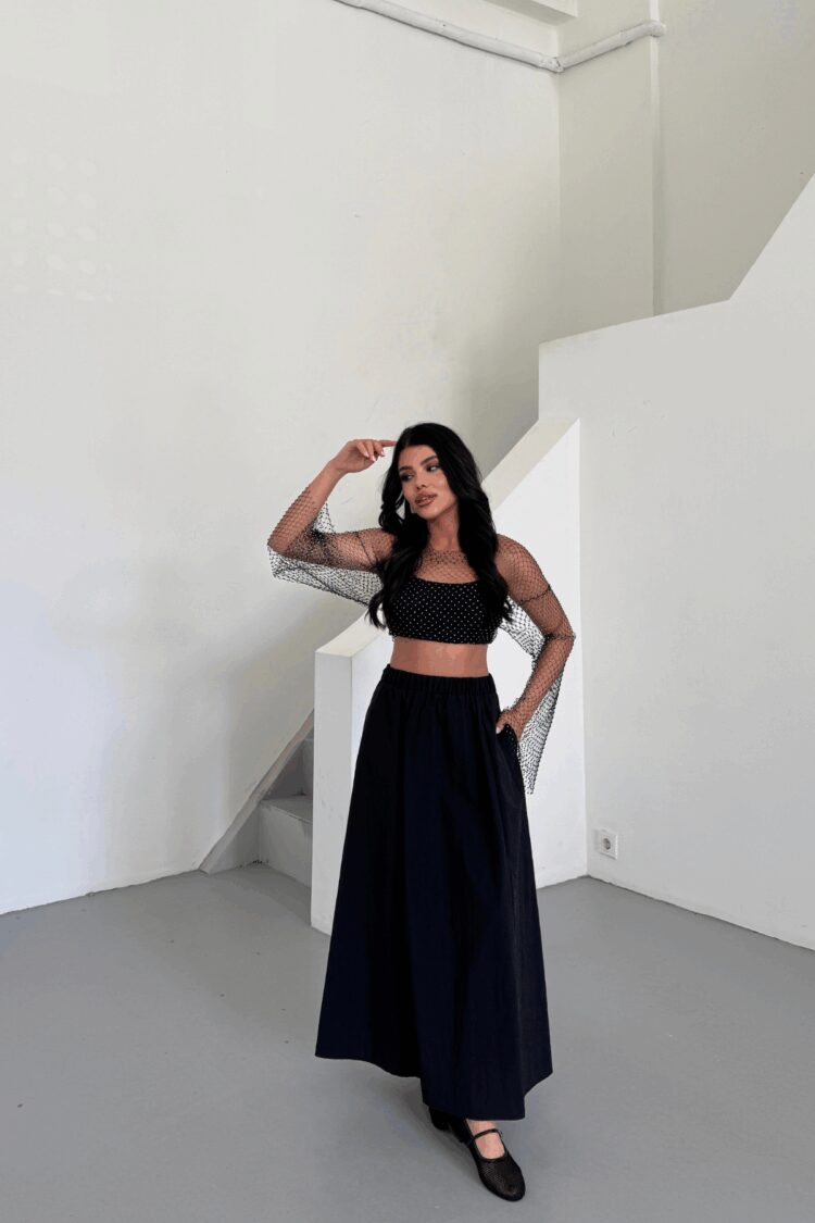 Elegant Flared Maxi Skirt - Brand: Ello - Women & Kids, Baby Clothes Wholesale - TheBS Women