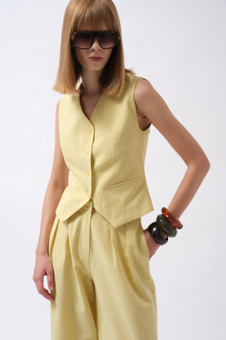 Slim Fit Formal Vest With Welt Pocket - Brand: Black Fashion - Women & Kids, Baby Clothes Wholesale - TheBS Women