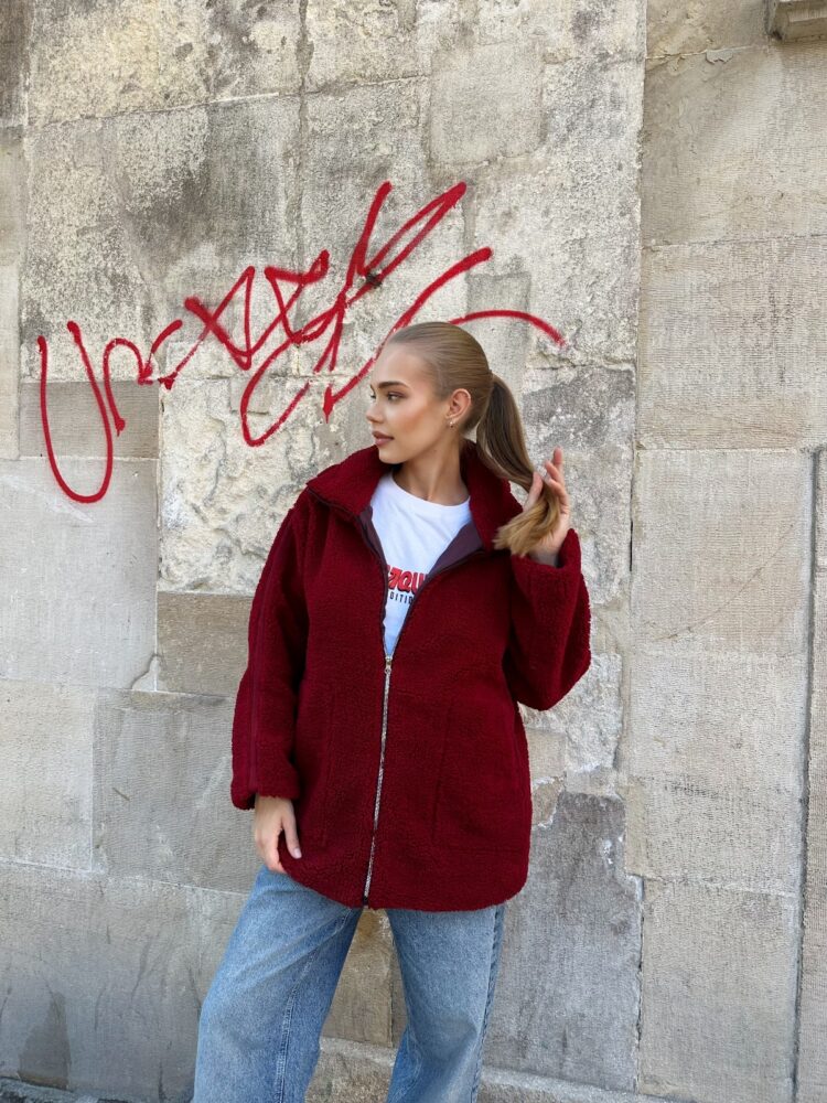Teddy Jacket With Oversized Fit - Brand: My Jest Fashion - Women & Kids, Baby Clothes Wholesale - TheBS Women