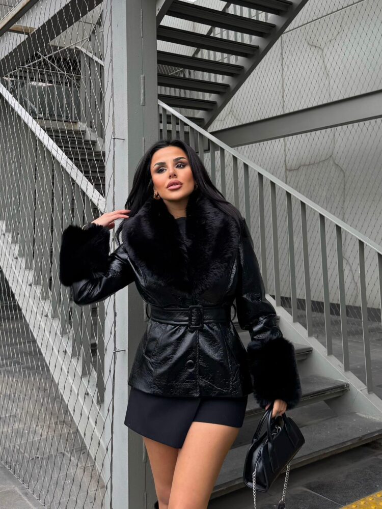 Elegant Single-Breasted Fur Coat - Brand: My Jest Fashion - Women & Kids, Baby Clothes Wholesale - TheBS Women