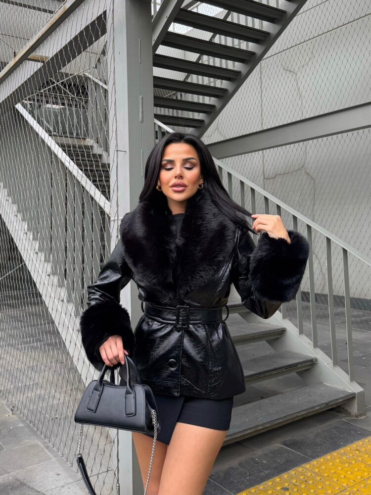 Elegant Single-Breasted Fur Coat - Brand: My Jest Fashion - Women & Kids, Baby Clothes Wholesale - TheBS Women