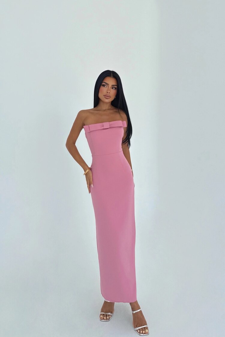 ElegantSheath Dress Maxi Strapless - Brand: EYYO ATELIER - Women & Kids, Baby Clothes Wholesale - TheBS Women