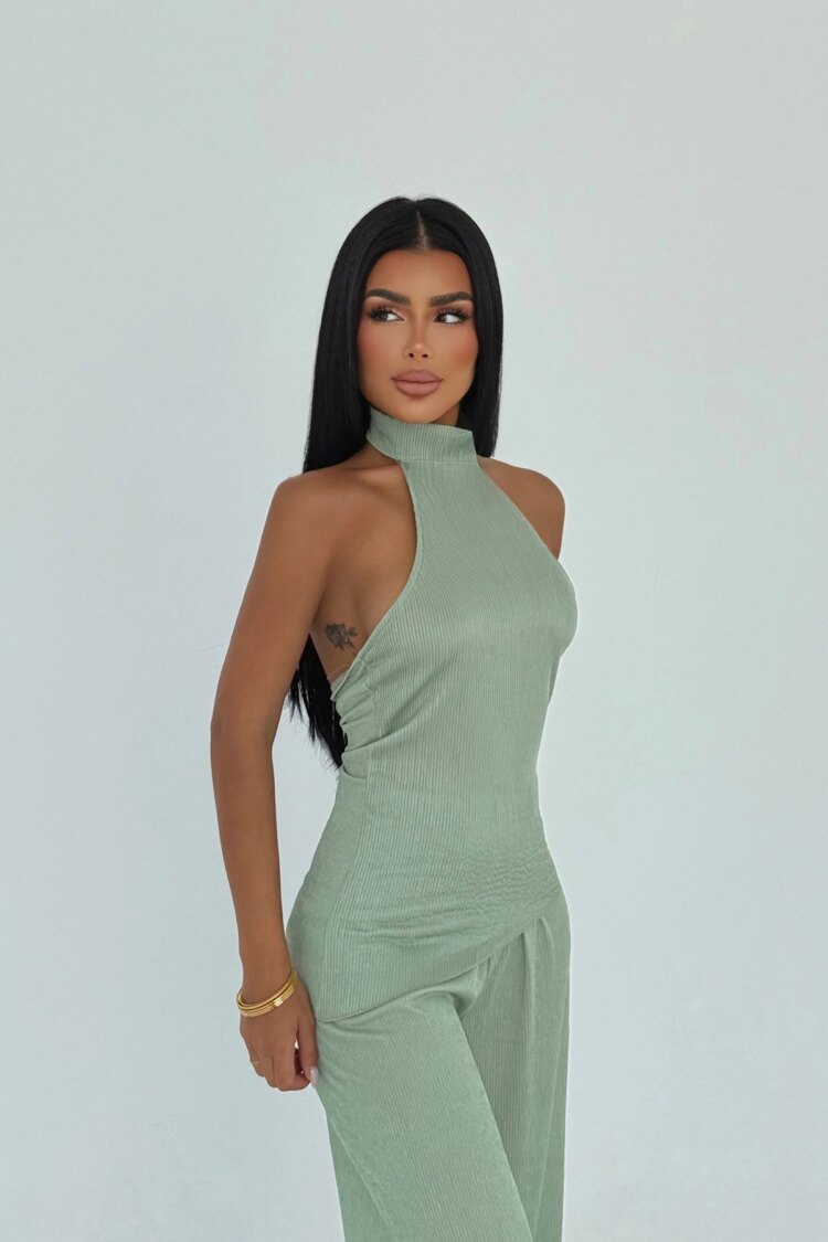 Green Elegant Set - Brand: EYYO ATELIER - Women & Kids, Baby Clothes Wholesale - TheBS Women