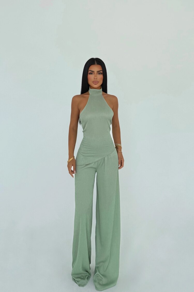 Green Elegant Set - Brand: EYYO ATELIER - Women & Kids, Baby Clothes Wholesale - TheBS Women