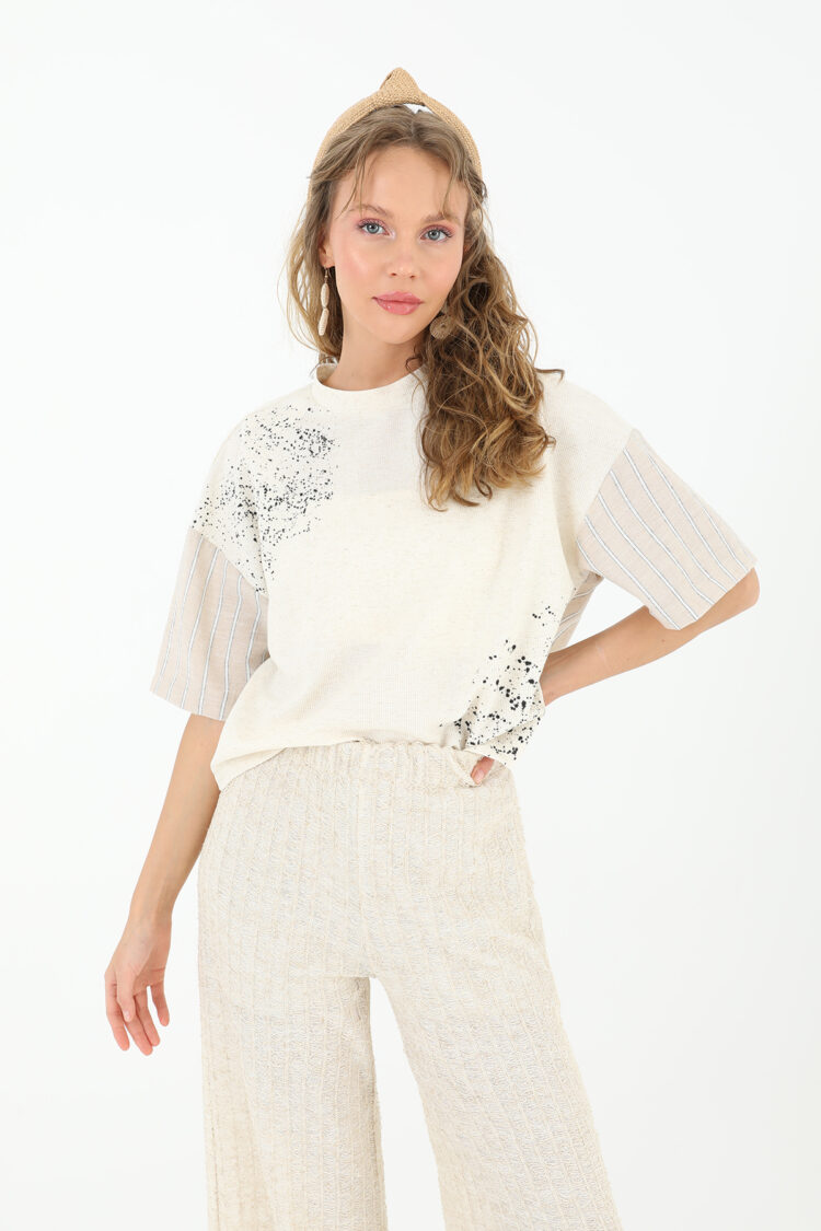 Beige Casual Modest Preppy Elegant Blouse - Brand: SOUL - Women & Kids, Baby Clothes Wholesale - TheBS Women